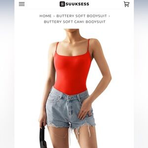 Buttery Soft Cami Bodysuit